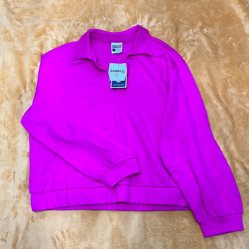 Pink sweatshirt